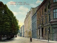 Zrinjevac 1907. godine, kolorirana razglednica